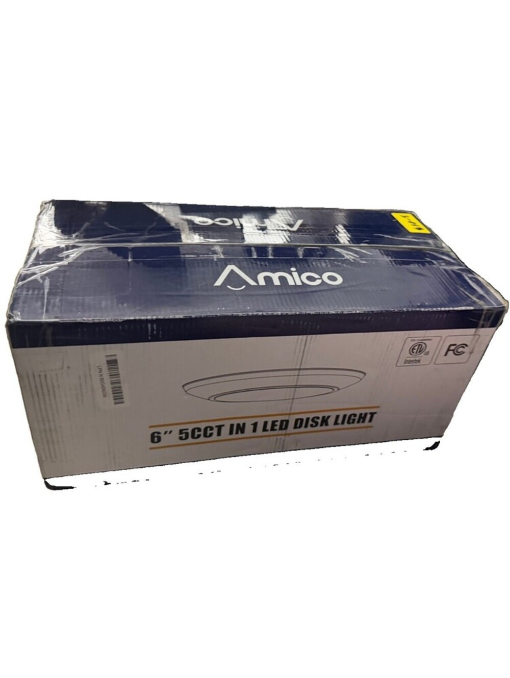AMICO 6” 5CCT In 1 LED Recessed Light 12pk